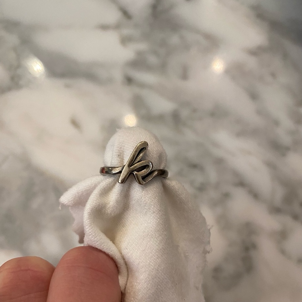 James Avery initial ring